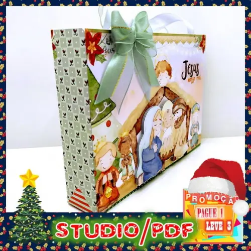 Arquivo de corte Sacola Natal