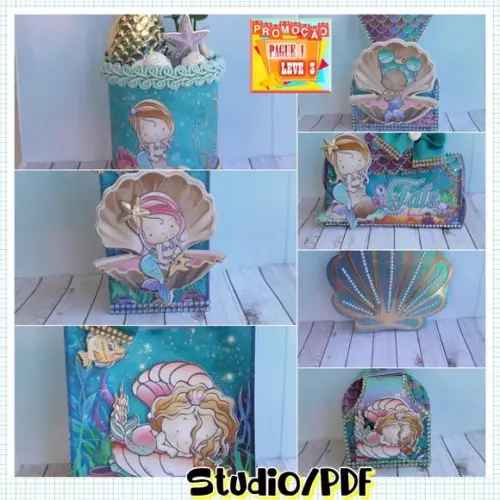 Arquivo de Corte Sereia Luxo Studio pdf