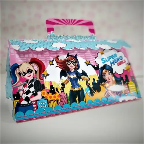 Arquivo de corte Super Hero Girls Studio/PDF/PNG