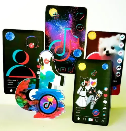 Arquivo de corte Tik tok Sudio/PDF