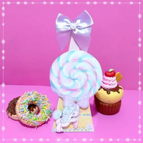 Arquivo de corte Unicórnio candy Studio/PDF