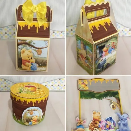Arquivo de corte Ursinho Pooh em Studio