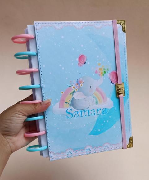 Caderno Disco A5 Pequeno