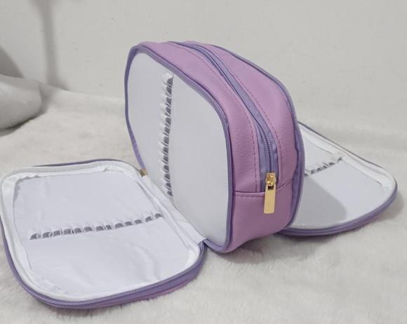 Estojo Big 100 Pens na Cor Lilas - Estojo Triplo