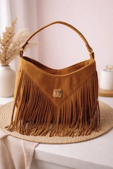 Bolsa Boho com Franja