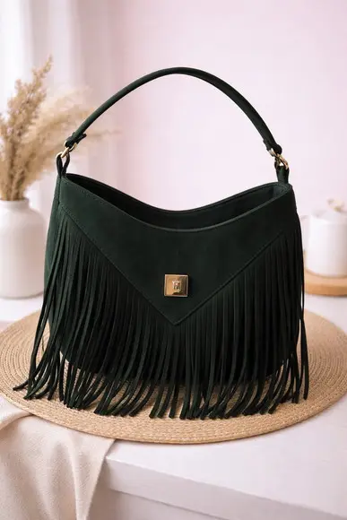 Bolsa Boho com Franja