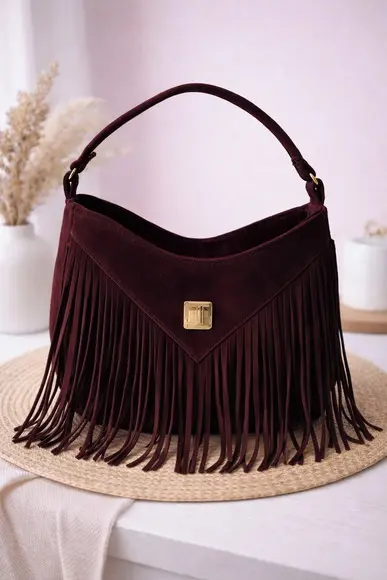 Bolsa Boho com Franja