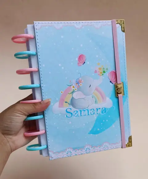 Caderno Disco A5 Pequeno