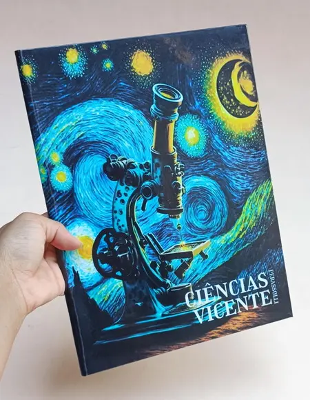 Caderno Brochura Grande 48 Folhas Personalizado