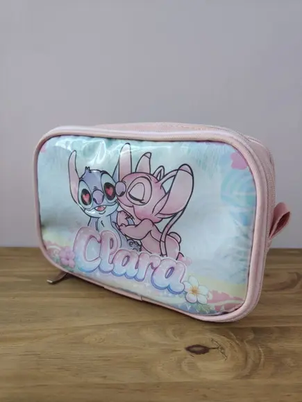 Estojo Big 100 Pens Lilo e Stitch - Estojo Triplo