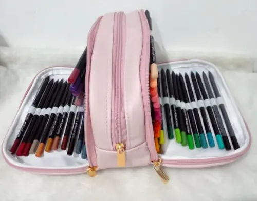 Estojo Big 100 Pens Personalizado - Estojo Triplo