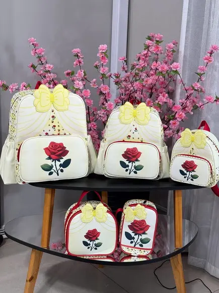 Kit Escolar Bela Personalizada - Mochila Grande