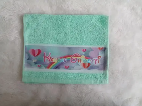 Toalha Lavavbinho Escolar Personalizada