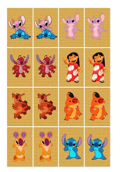 Jogo da Memória Lilo & Stich