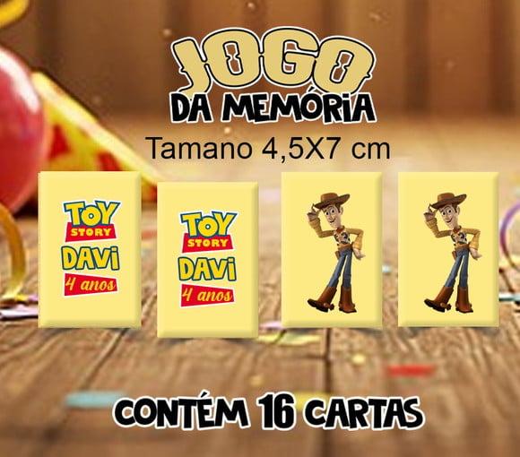 Jogo da Memória Toy Story