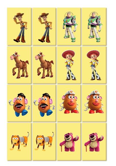 Jogo da Memória Toy Story