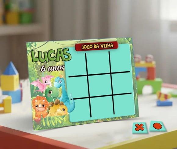 Jogo da Velha Dinossauro