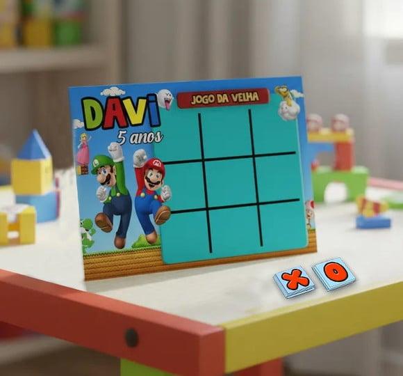 Jogo da Velha Super Mario
