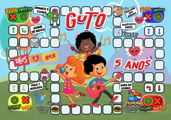 Jogo Ludo 3 Palavrinhas