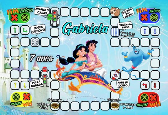 Jogo Ludo Aladdin