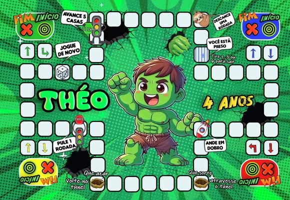 Jogo Ludo Hulk