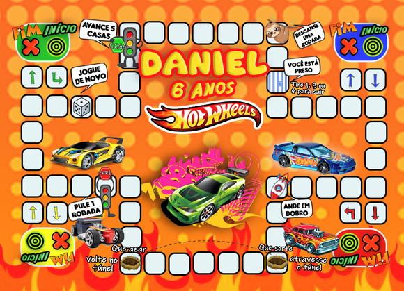 Jogo Ludo Hot Wheels