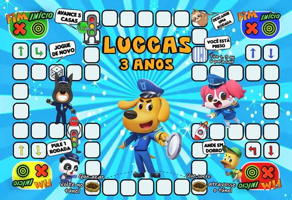 Jogo Ludo o Detetive Labrador