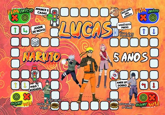 Jogo Ludo Naruto
