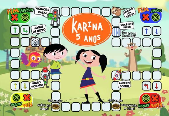 Jogo Ludo o Show da Luna