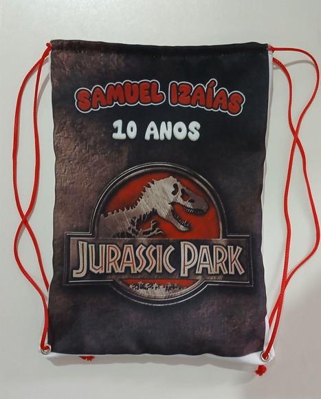Mochilinha Saco Personalizada - Tamanho 21x30cm