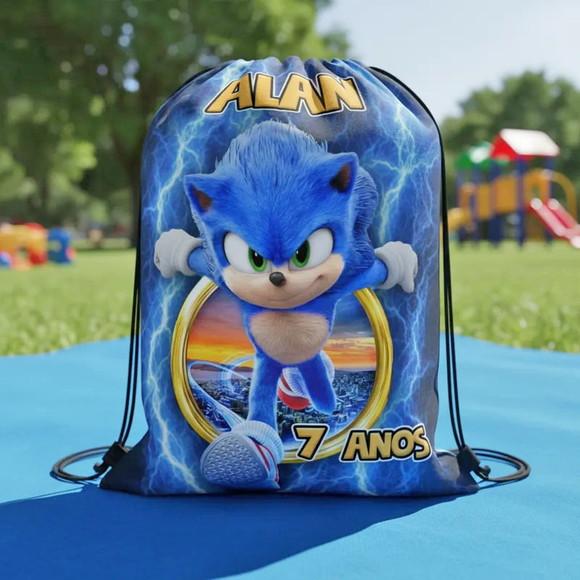 Mochilinha Saco Sonic