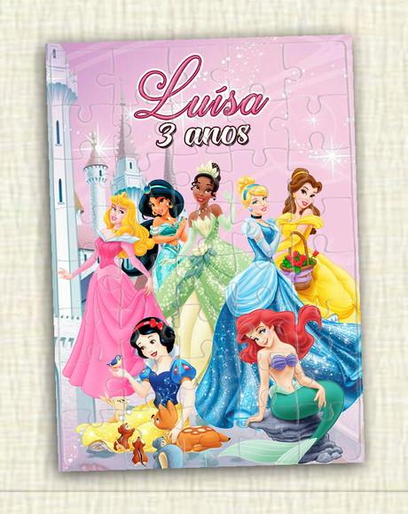 Quebra Cabeça - Princesas 40 Peças