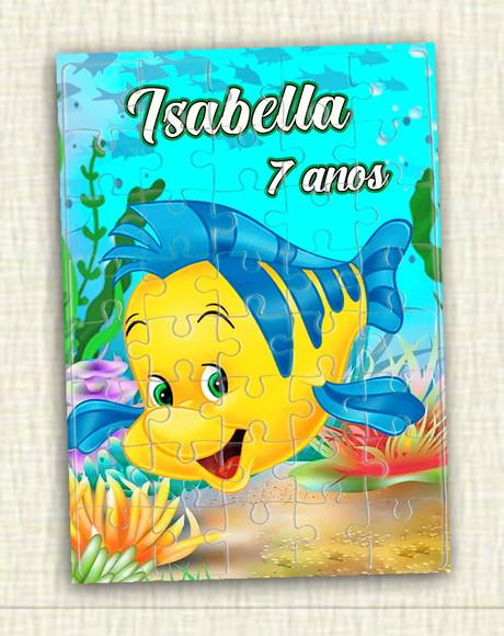 Quebra Cabeça a Pequena Sereia