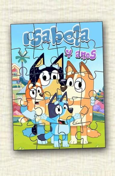 Quebra Cabeça Bluey * 20 Peças