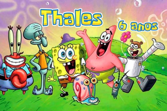 Quebra Cabeça Bob Esponja * 40 Peças