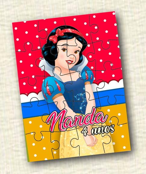 Quebra Cabeça Branca de Neve - 20 Peças