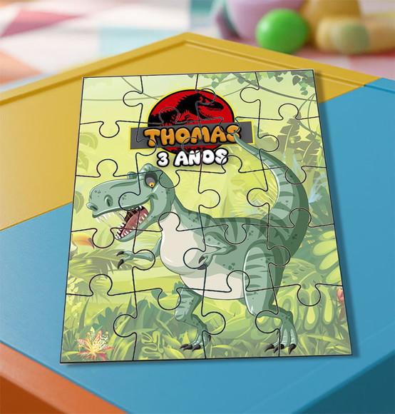 Quebra Cabeça Dinossauro - Jurassic Park - 20 Peças