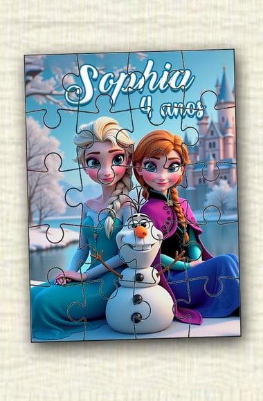 Quebra Cabeça Frozen * 20 Peças