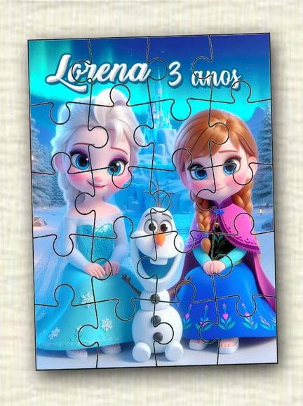 Quebra Cabeça Frozen * 20 Peças