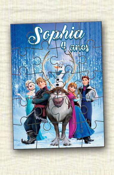 Quebra Cabeça Frozen * 20 Peças