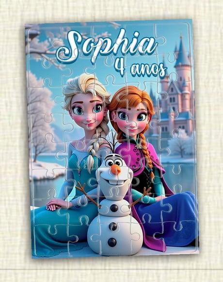 Quebra Cabeça Frozen * 40 Peças