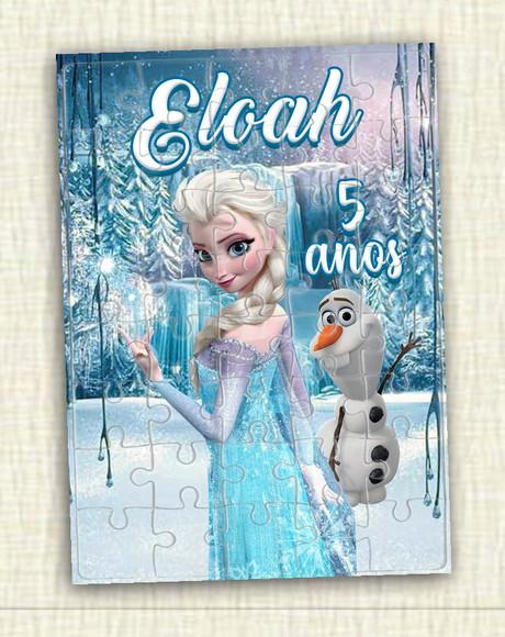 Quebra Cabeça Frozen * 40 Peças