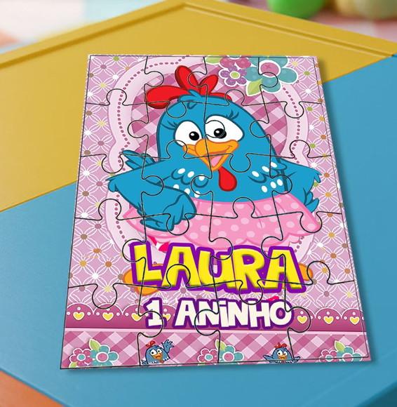Quebra Cabeça Galinha Pintadinha * 20 Peças