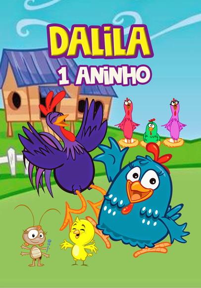 Quebra Cabeça Galinha Pintadinha * 20 Peças
