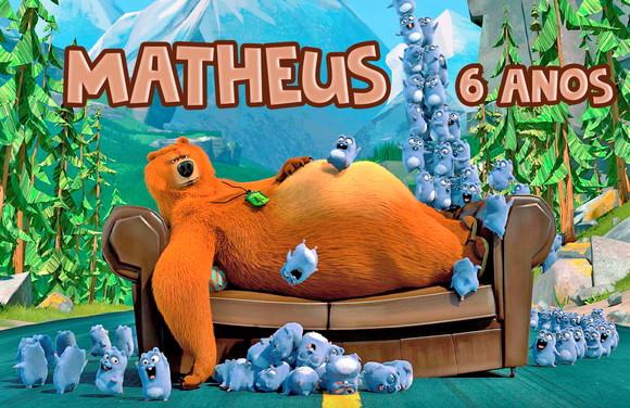 Quebra Cabeça Grizzy e os Lemmings * 40 Peças