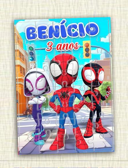 Quebra Cabeça Homem-aranha e Seus Amigos