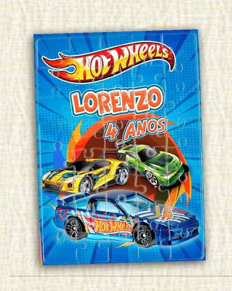 Quebra Cabeça Hot Wheels