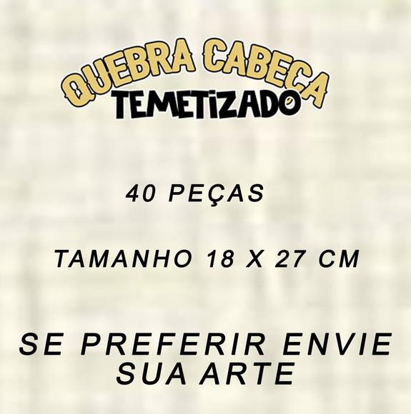 Quebra Cabeça Jesus É Meu Herói 40 Peças