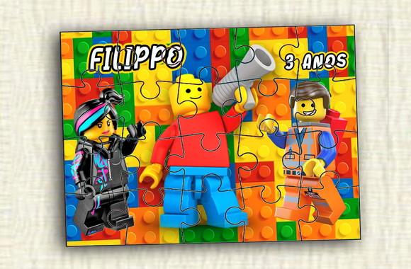 Quebra Cabeça Lego * 20 Peças