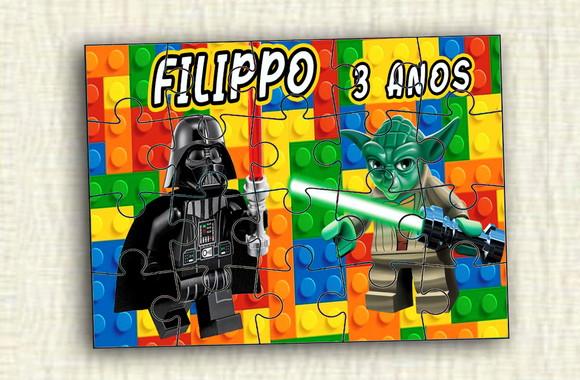 Quebra Cabeça Lego * 20 Peças